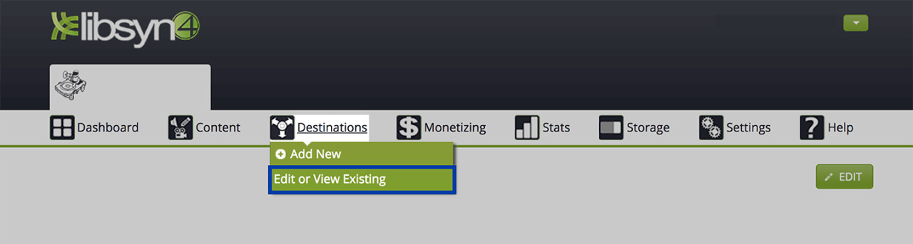 Libsyn's design is old and dated
