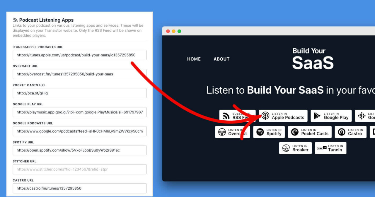 Put an Apple Podcast subscribe button on your website