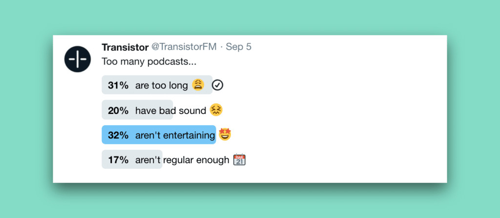 What makes a good podcast?